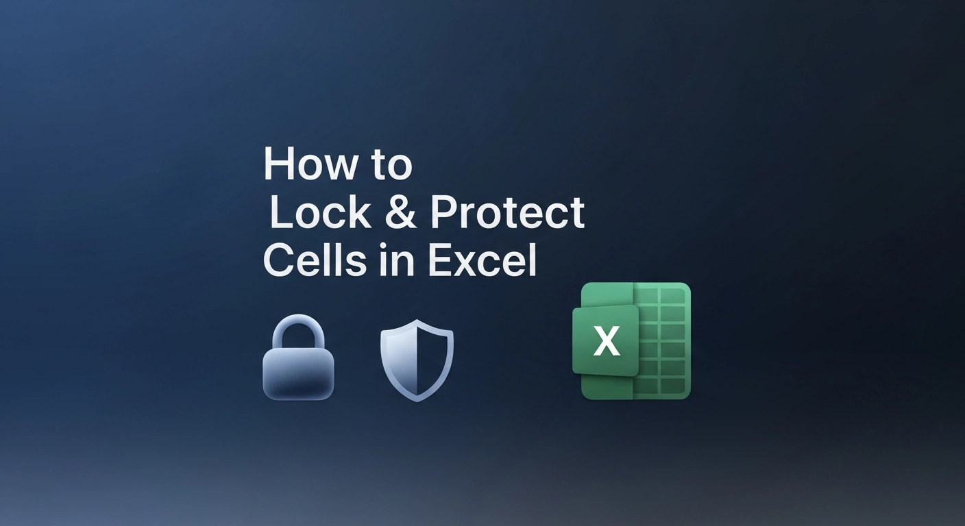 How to Lock & Protect Cells in Excel